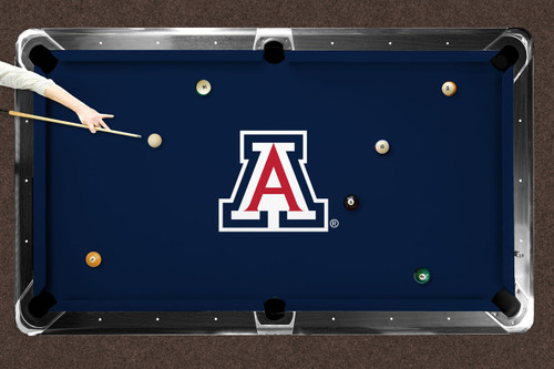 Arizona Wildcats Logo Pool Table Cloth