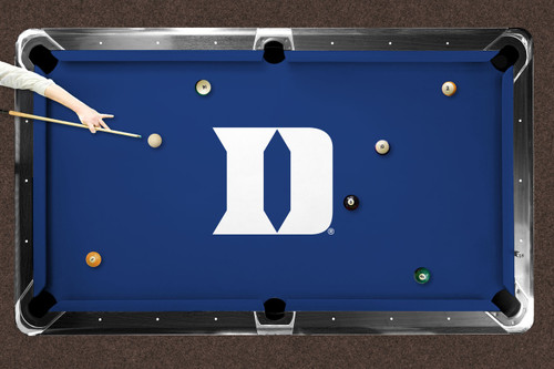 Duke Blue Devils Logo Pool Table Felt