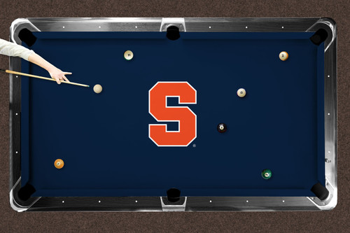 Syracuse Orange Logo Pool Table Felt