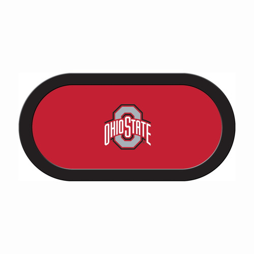 Ohio State Buckeyes 48" x 96" Texas Hold'em Poker Table Felt