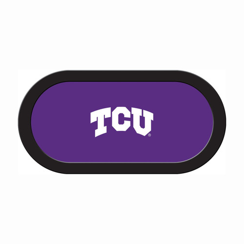 Texas Christian Horned Frogs 48" x 96" Texas Hold'em Poker Table Felt
