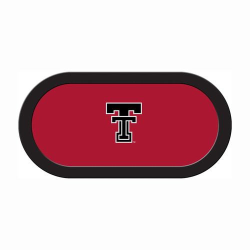 Texas Tech Red Raiders 48" x 96" Texas Hold'em Poker Table Felt