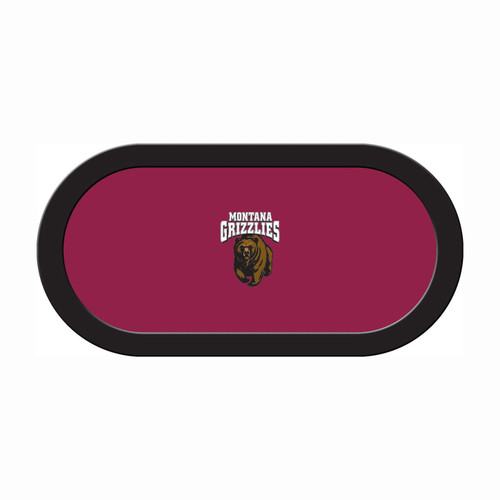 Montana Grizzlies 48" x 96" Texas Hold'em Poker Table Felt