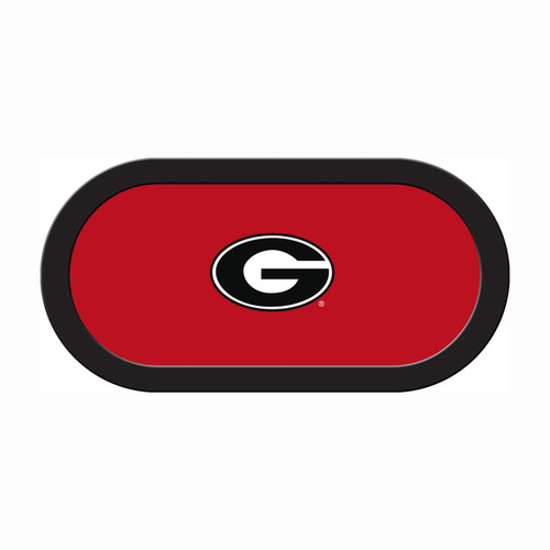 Georgia Bulldogs 48" x 96" Texas Hold'em Poker Table Felt