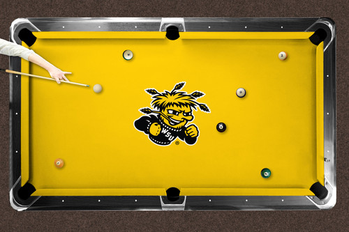 Wichita State Shockers Logo Pool Table Cloth
