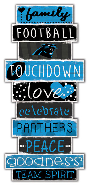 Carolina Panthers Celebrations Stack Sign