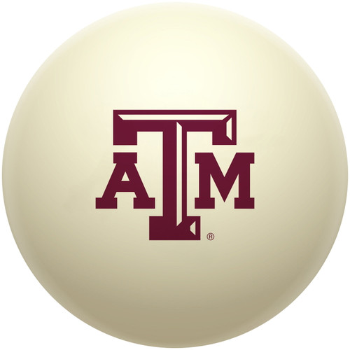 Texas A&M Aggies Billiard Cue Ball