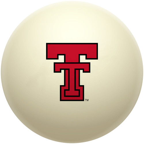Texas Tech Red Raiders Billiard Cue Ball