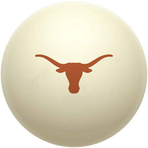 Texas Longhorns Billiard Cue Ball
