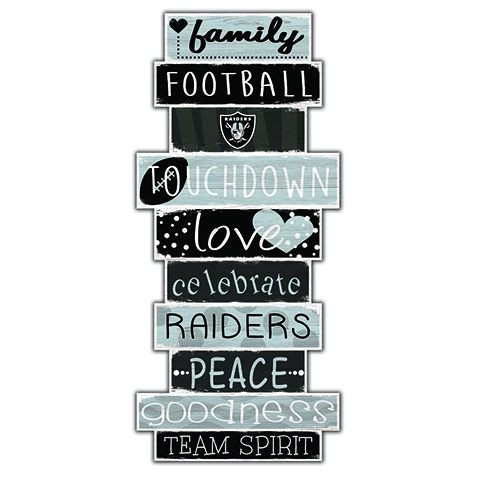 Las Vegas Raiders Celebrations Stack Sign