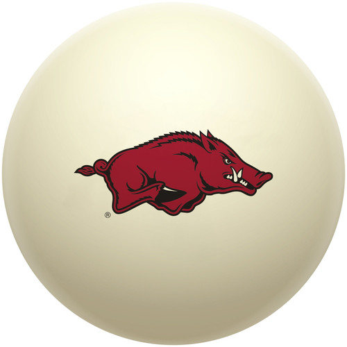 Arkansas Razorbacks Billiard Cue Ball