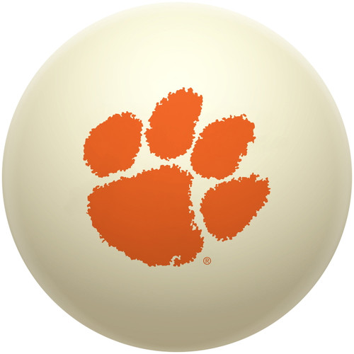 Clemson Tigers Billiard Cue Ball