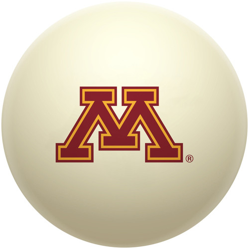 Minnesota Golden Gophers Billiard Cue Ball