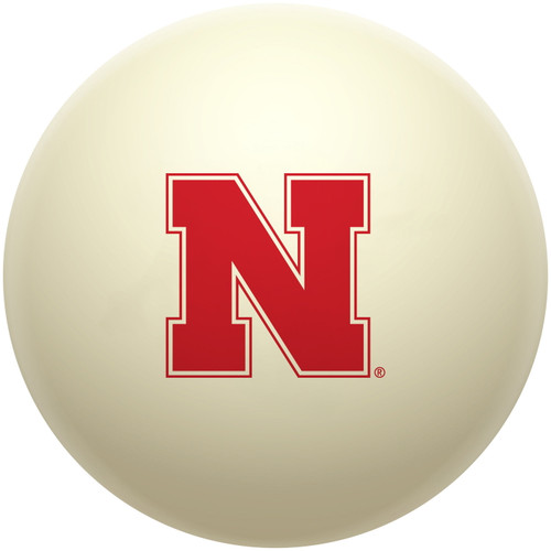 Nebraska Cornhuskers Billiard Cue Ball