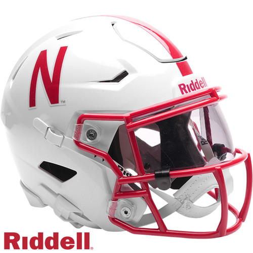 Nebraska Cornhuskers SpeedFlex Mid-Size Football Helmet
