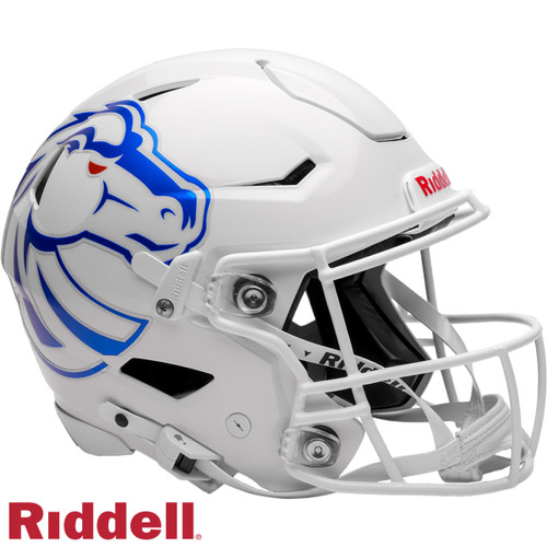 Boise State Broncos SpeedFlex Authentic White Football Helmet