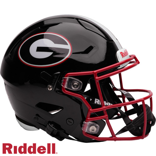 Georgia Bulldogs SpeedFlex Authentic Black Football Helmet