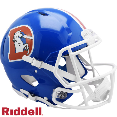Denver Broncos Speed Authentic 75-96 Throwback Football Helmet