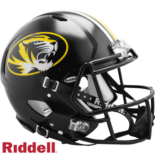 Missouri Tigers Speed Authentic Black Football Helmet