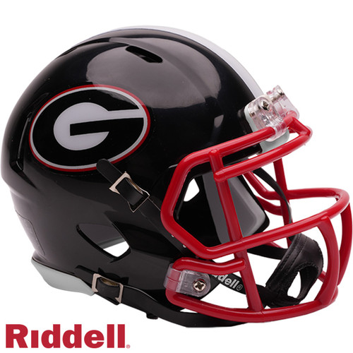 Georgia Bulldogs Speed Mini Black Football Helmet