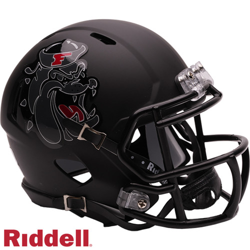 Fresno State Bulldogs Speed Mini Black Football Helmet