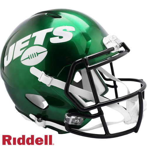 New York Jets Speed Collectible 19-23 Throwback Football Helmet
