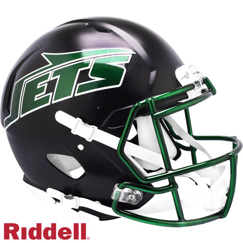 New York Jets Speed Authentic 2024 Alternate #1 Football Helmet