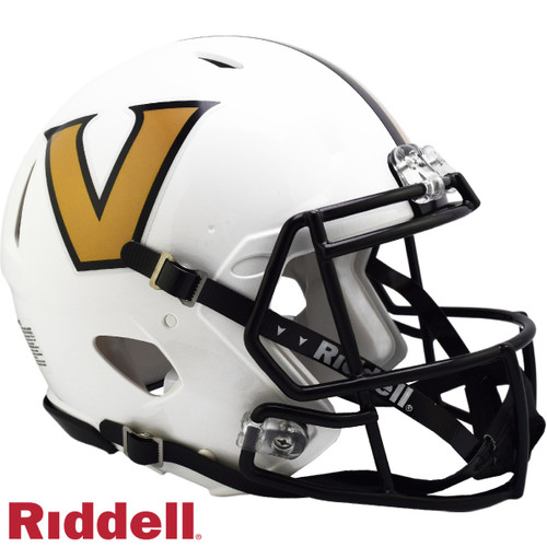 Vanderbilt Commodores Speed Authentic White Football Helmet
