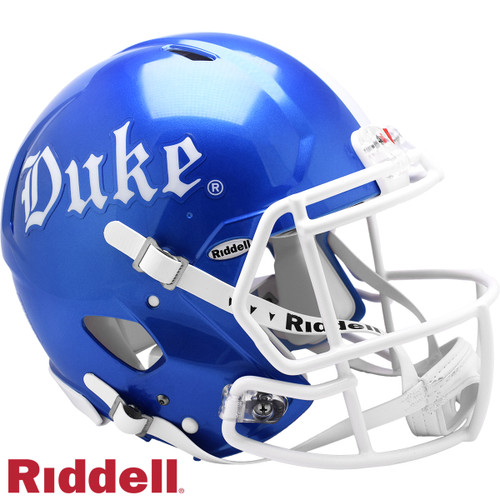 Duke Blue Devils Speed Authentic Gothic Blue Football Helmet
