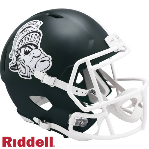 Michigan State Spartans Speed Collectible Gruff Sparty Football Helmet