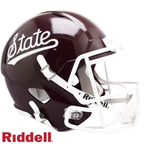 Mississippi State Bulldogs Speed Collectible Script Football Helmet