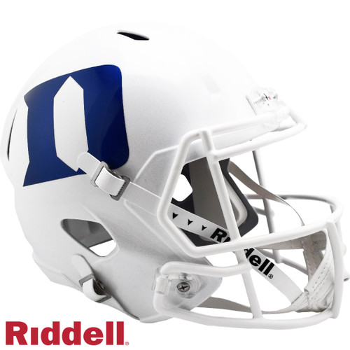 Duke Blue Devils Speed Collectible White Football Helmet