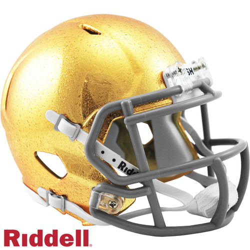 Notre Dame Fighting Irish Speed Mini HYDROFX Football Helmet
