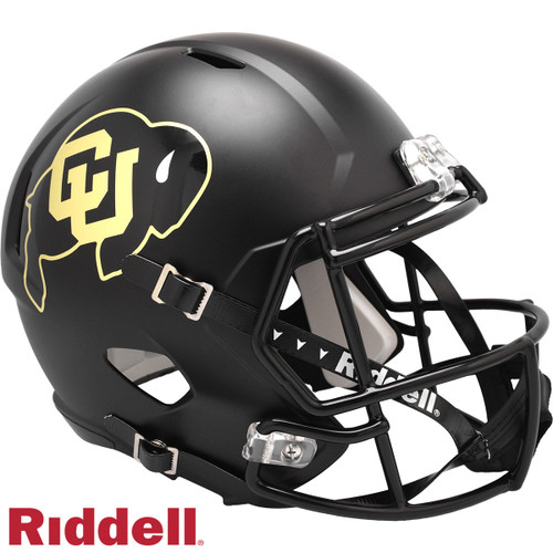 Colorado Buffaloes Speed Collectible Black Football Helmet