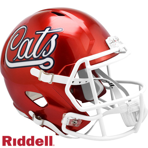 Arizona Wildcats Speed Collectible Script Red Football Helmet