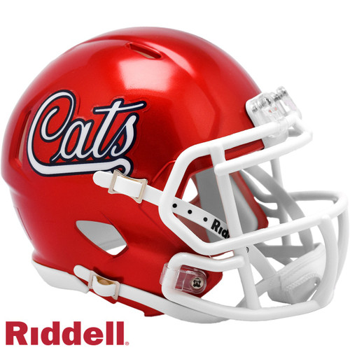 Arizona Wildcats Speed Mini Script Red Football Helmet