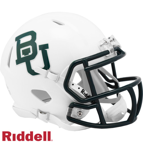 Baylor Bears Speed Mini White Football Helmet