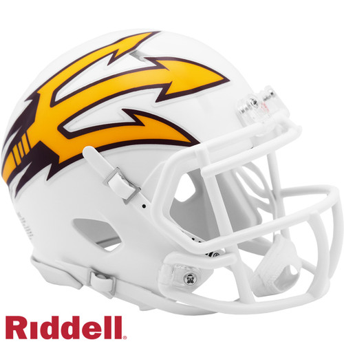 Arizona State Sun Devils Speed Mini White Football Helmet