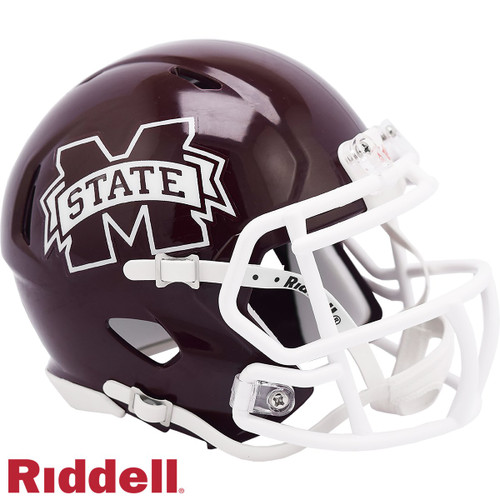 Mississippi State Bulldogs Speed Mini Football Helmet