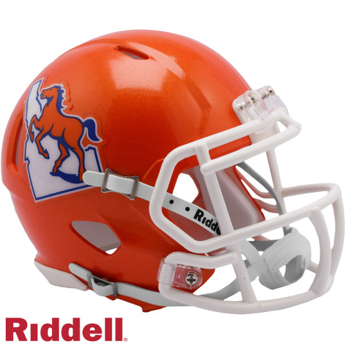 Boise State Broncos Speed Mini Throwback Football Helmet
