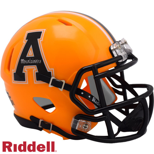 Appalachian State Mountaineers Speed Mini Gold Football Helmet