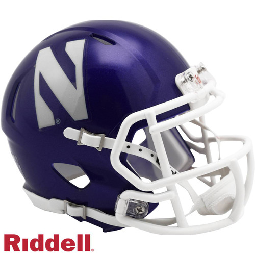 Northwestern Wildcats Speed Mini 2023 Football Helmet