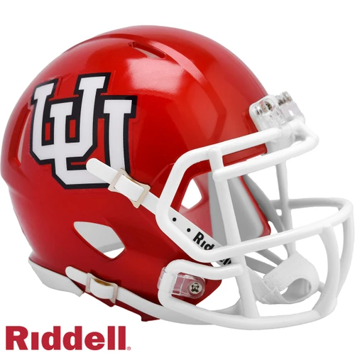 Utah Utes Speed Mini Red Football Helmet