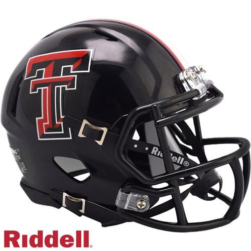 Texas Tech Red Raiders Speed Mini Black Football Helmet