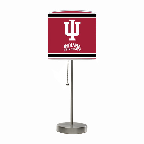 Indiana Hoosiers Chrome Lamp
