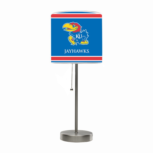 Kansas Jayhawks Chrome Lamp