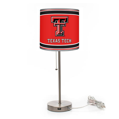 Texas Tech Red Raiders Chrome Lamp