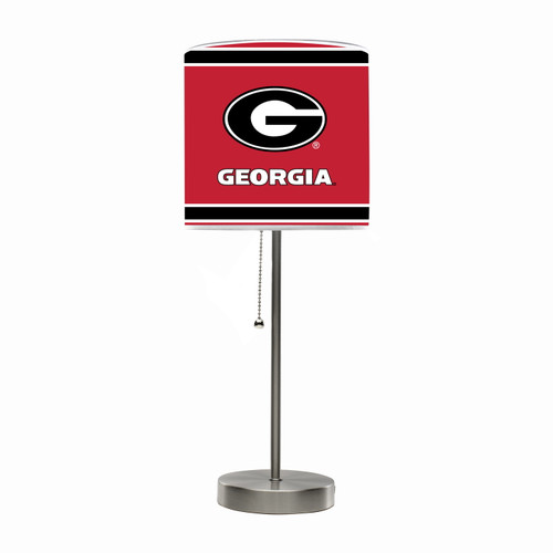 Georgia Bulldogs Chrome Lamp