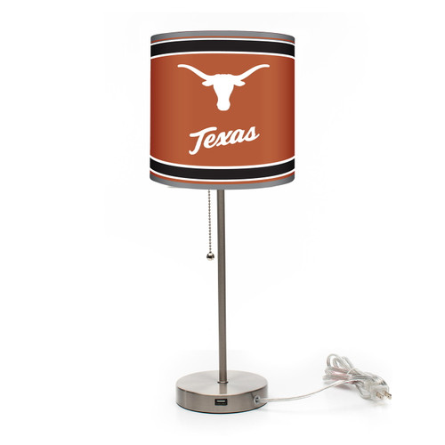 Texas Longhorns Chrome Lamp