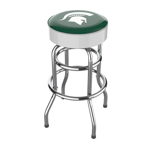 Michigan State Spartans Chrome Bar Stool